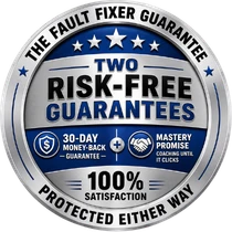 The Fault Fixer Guarantee — two risk-free guarantees, protected either way