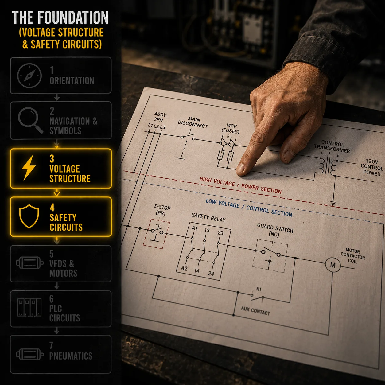 The Foundation — voltage structure and safety circuits